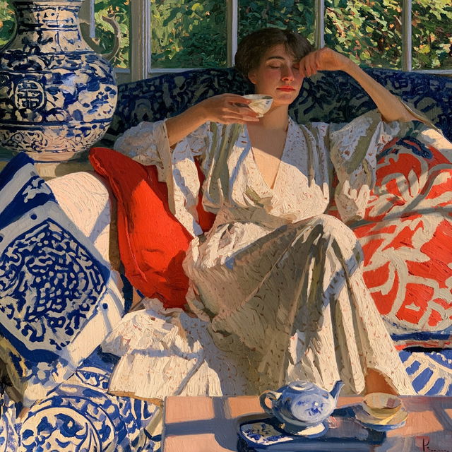 Louis Ritman style, Midjourney V8.2, render 2 of 4