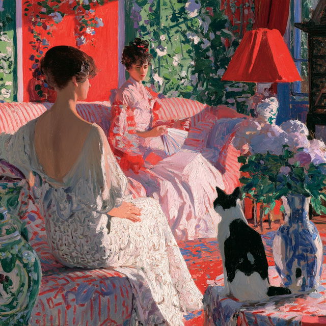 Louis Ritman style, Midjourney V8.2, render 1 of 4