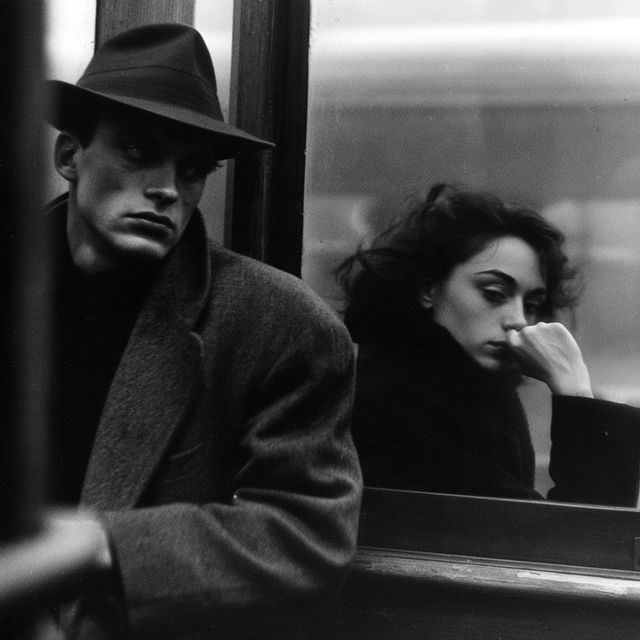 Louis Stettner style, Midjourney V8.2, render 1 of 4