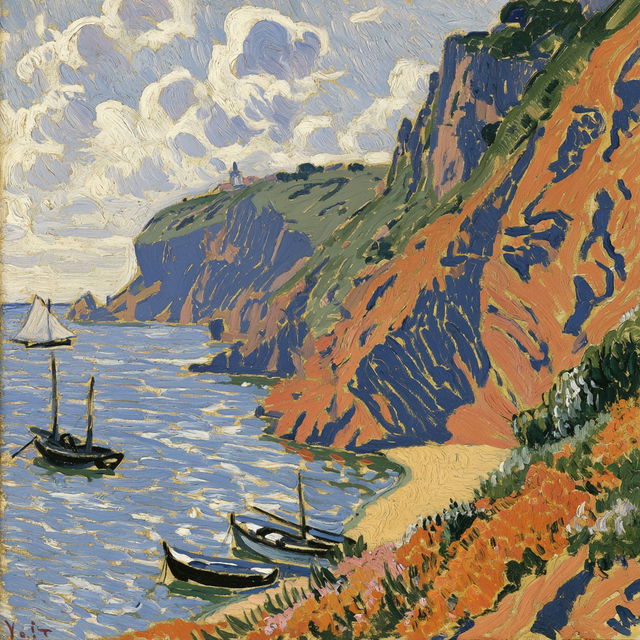 Louis Valtat style, Midjourney V8.2, render 3 of 4