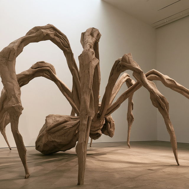 Louise Bourgeois style, Midjourney V8.2, render 2 of 4