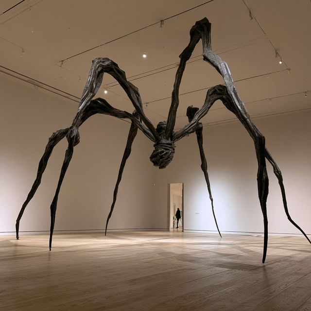 Louise Bourgeois style, Midjourney V8.2, render 4 of 4