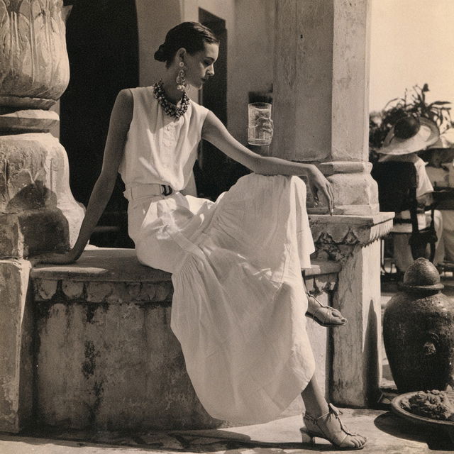 Louise Dahl-Wolfe style, Midjourney V8.2, render 2 of 4