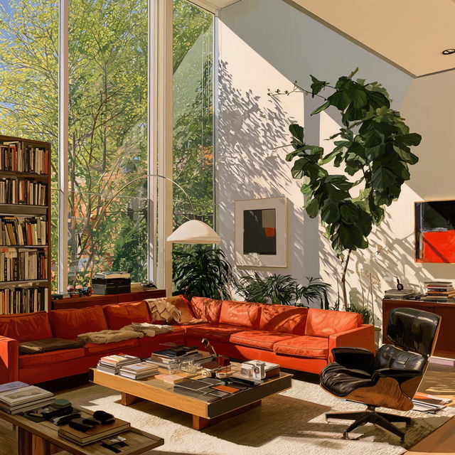 Louise Lawler style, Midjourney V8.2, render 2 of 4