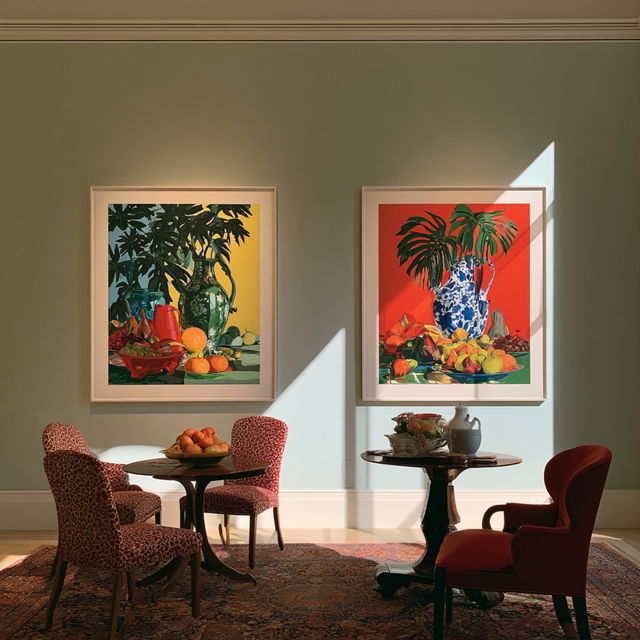 Louise Lawler style, Midjourney V8.2, render 1 of 4
