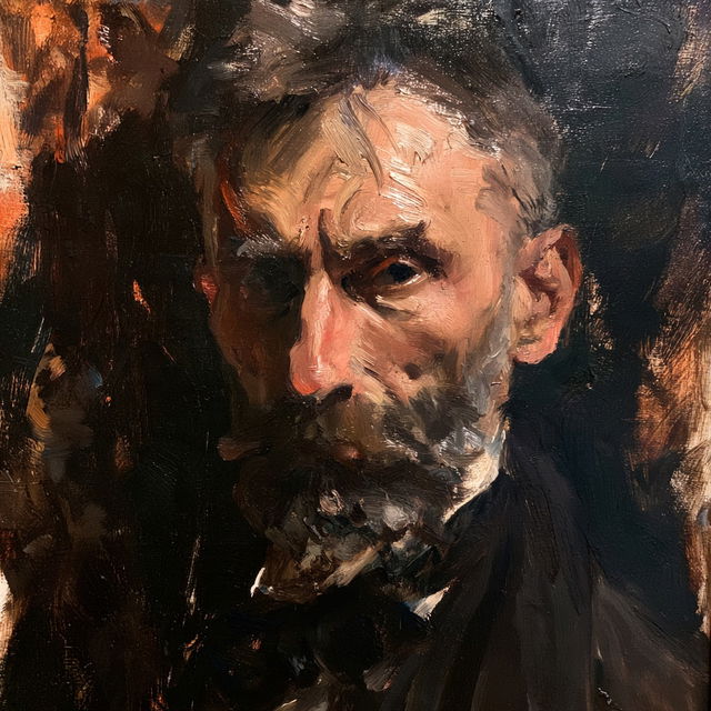 Lovis Corinth style, Midjourney V8.2, render 4 of 4