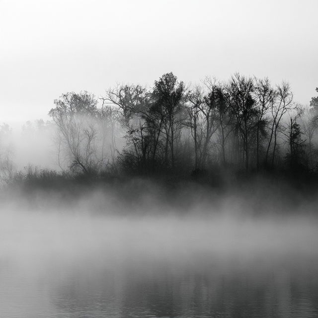 Low-hanging fog style, Midjourney V8.2, render 4 of 4