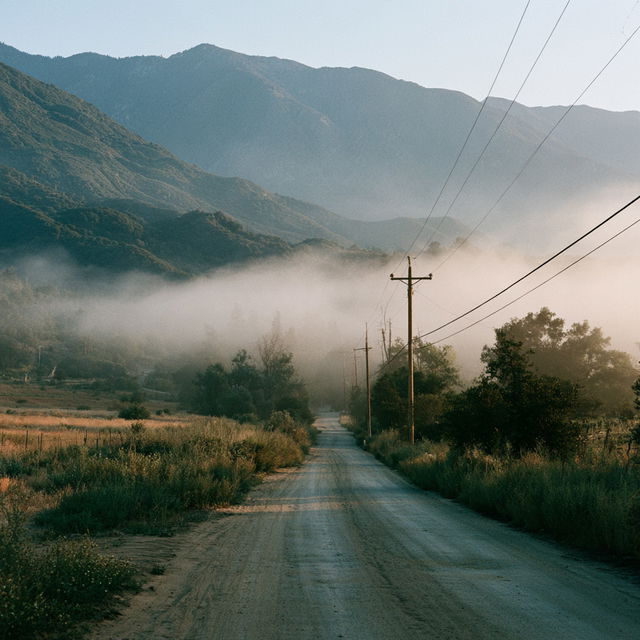 Low-hanging fog style, Midjourney V8.2, render 3 of 4