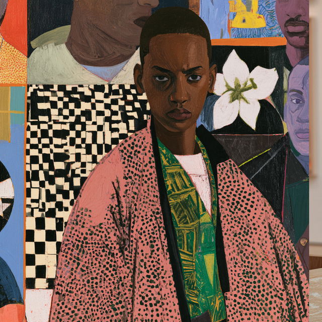 Lubaina Himid style, Midjourney V8.2, render 1 of 4