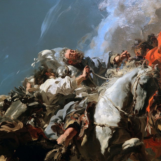 Luca Giordano style, Midjourney V8.2, render 4 of 4