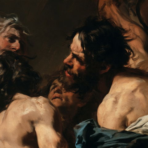 Luca Giordano style (Painters), Midjourney V8.2