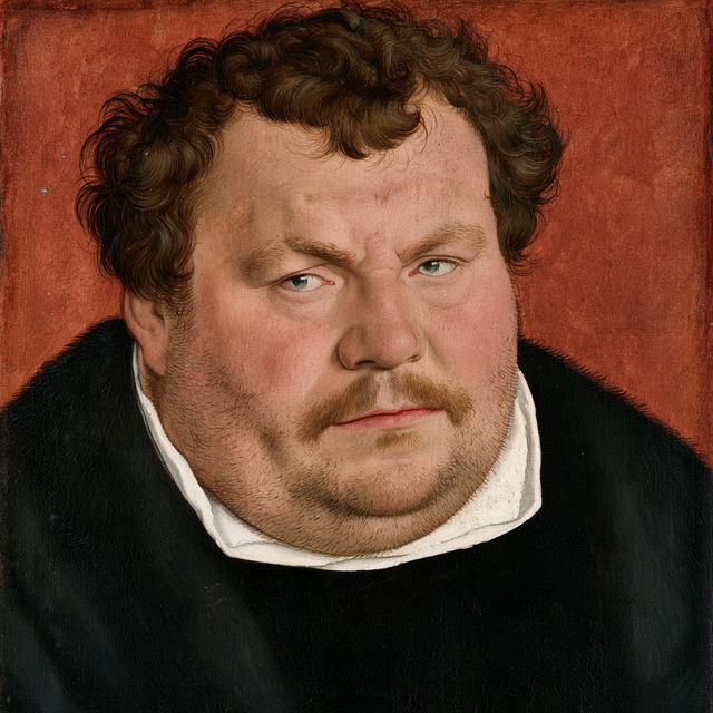 Lucas Cranach the Elder style, Midjourney V8.2, render 4 of 4