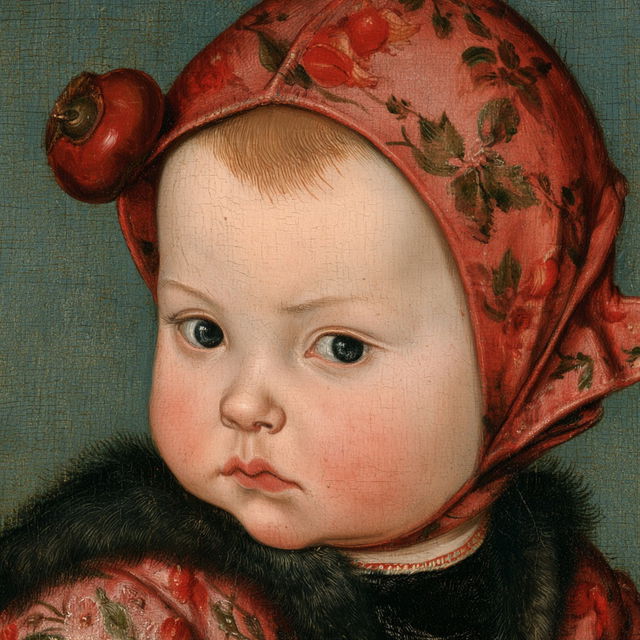 Lucas Cranach the Younger style, Midjourney V8.2, render 2 of 4