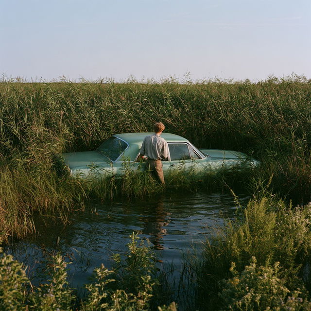 Lucas Foglia style, Midjourney V8.2, render 4 of 4