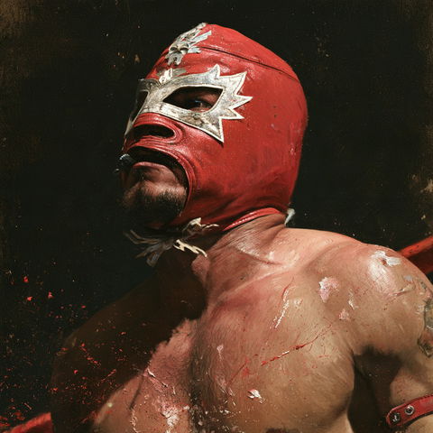 Lucha libre style (Genres), Midjourney V8.2