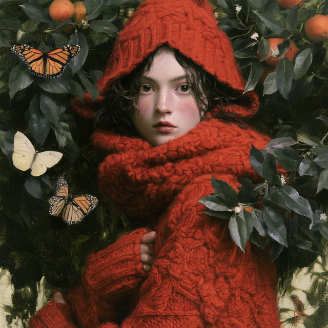 Lucia Rafanelli style, Midjourney V8.2, render 3 of 4