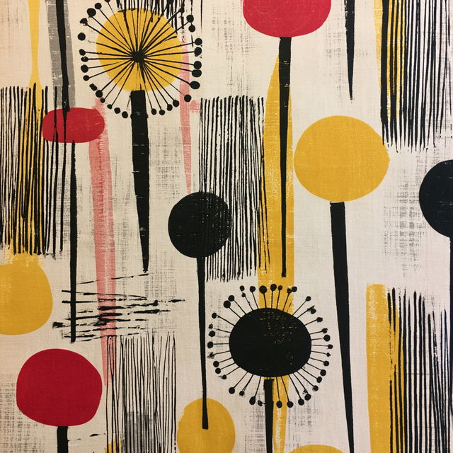 Lucienne Day style, Midjourney V8.2, render 3 of 4