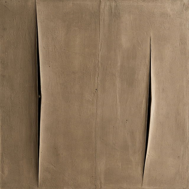 Lucio Fontana style, Midjourney V8.2, render 1 of 4