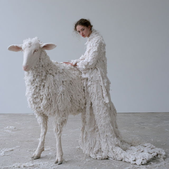 Lucy Glendinning style, Midjourney V8.2, render 2 of 4
