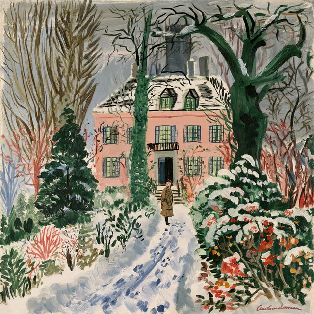 Ludwig Bemelmans style, Midjourney V8.2, render 2 of 4
