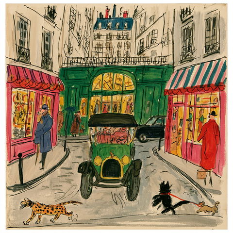 Ludwig Bemelmans style (Illustrators), Midjourney V8.2