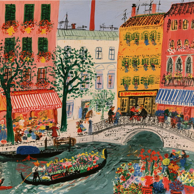 Ludwig Bemelmans style, Midjourney V8.2, render 3 of 4