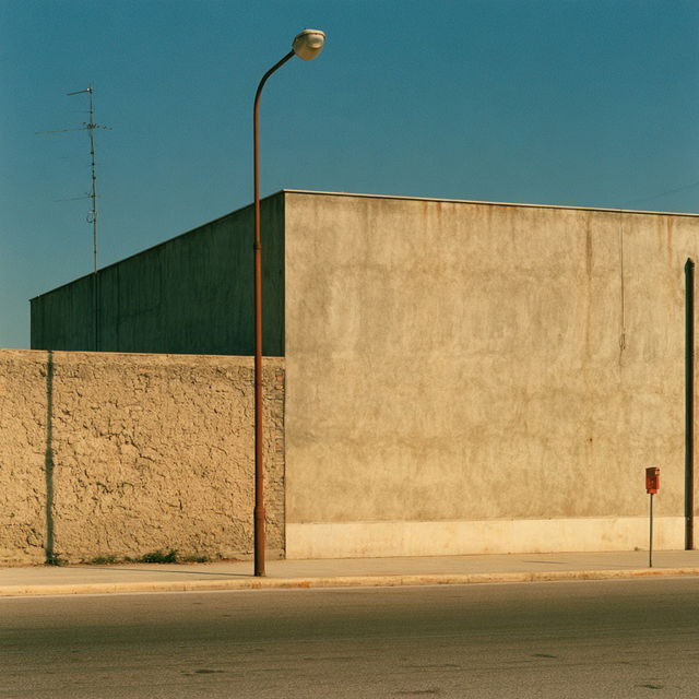 Luigi Ghirri style, Midjourney V8.2, render 4 of 4