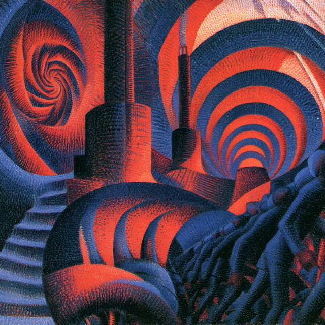 Luigi Russolo style, Midjourney V8.2, render 4 of 4