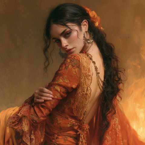 Luis Ricardo Falero style (Painters), Midjourney V8.2