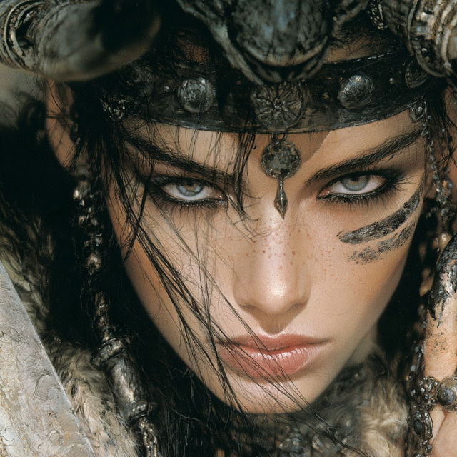 Luis Royo style, Midjourney V8.2, render 2 of 4