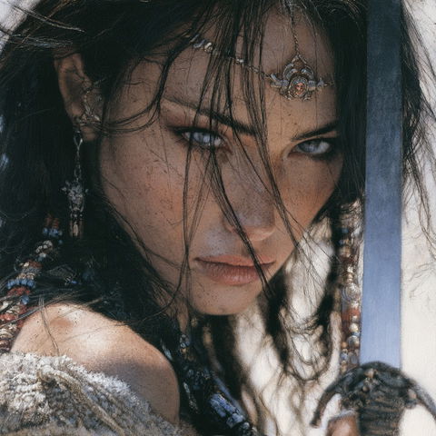 Luis Royo style (Illustrators), Midjourney V8.2
