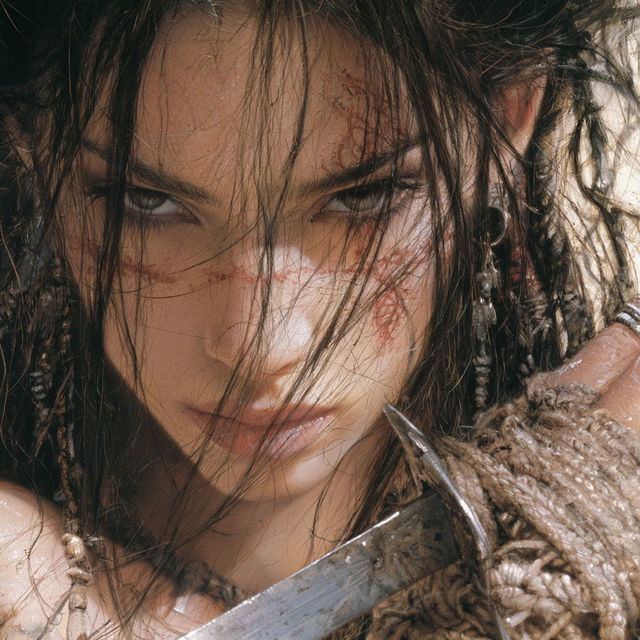 Luis Royo style, Midjourney V8.2, render 3 of 4