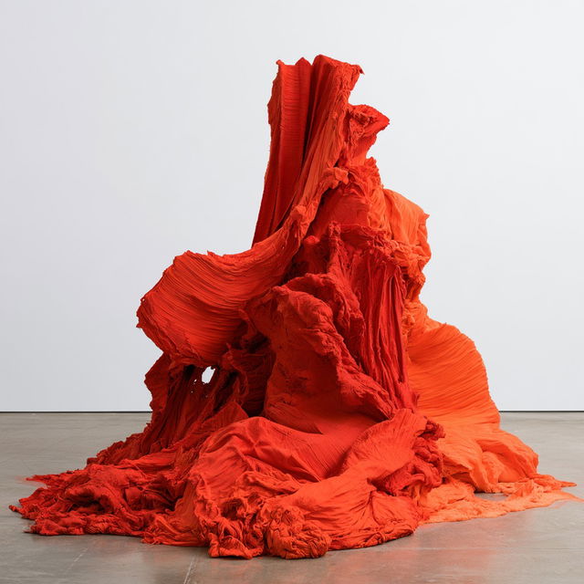 Lynda Benglis style, Midjourney V8.2, render 2 of 4