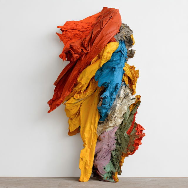 Lynda Benglis style, Midjourney V8.2, render 1 of 4