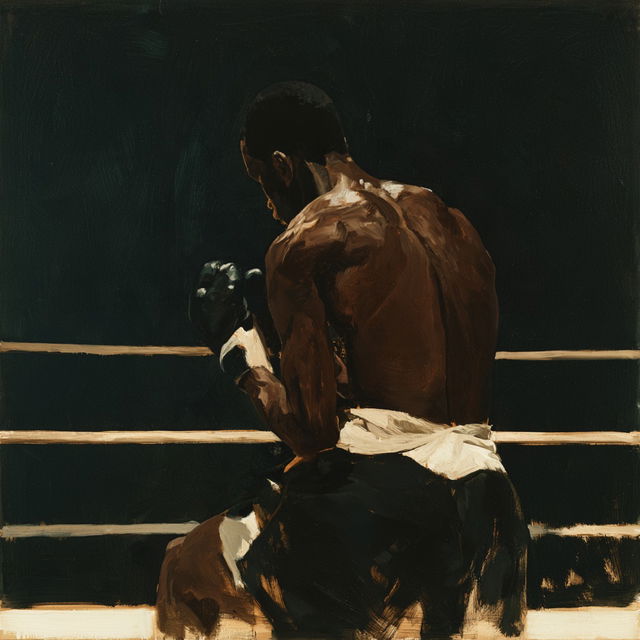 Lynette Yiadom-Boakye style, Midjourney V8.2, render 2 of 4