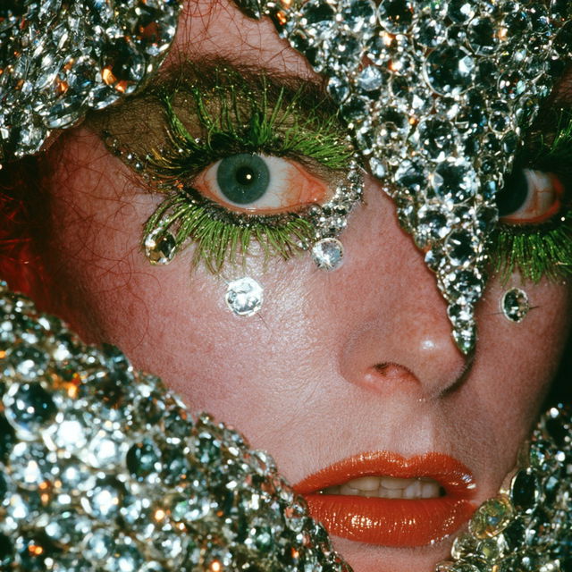 Lynn Hershman Leeson style, Midjourney V8.2, render 3 of 4