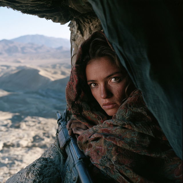 Lynsey Addario style, Midjourney V8.2, render 2 of 4