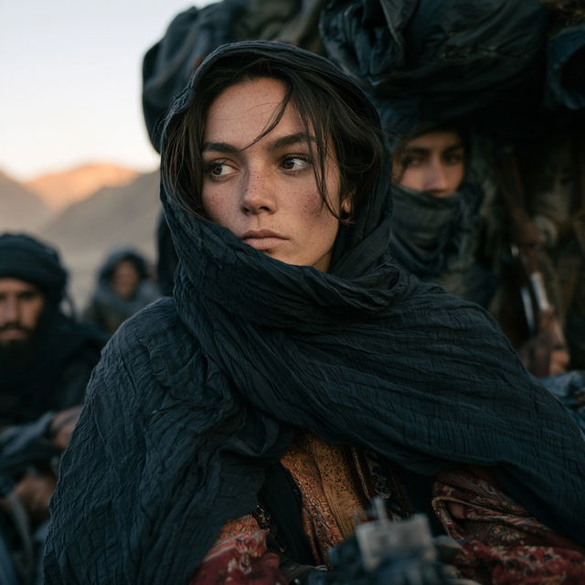Lynsey Addario style, Midjourney V8.2, render 4 of 4