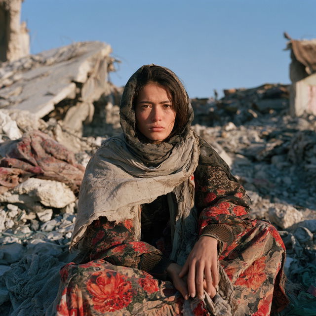 Lynsey Addario style, Midjourney V8.2, render 3 of 4