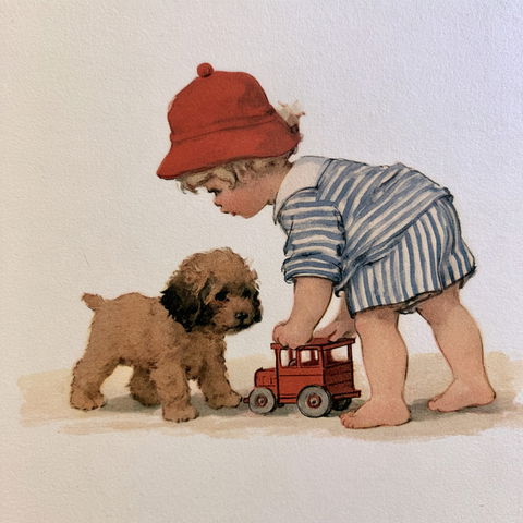 Mabel Lucie Attwell style (Illustrators), Midjourney V8.2