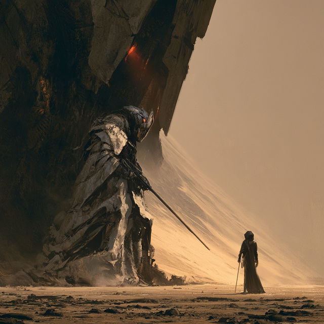 Maciej Kuciara style, Midjourney V8.2, render 2 of 4