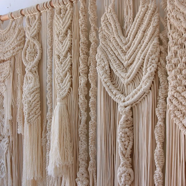 Macrame style, Midjourney V8.2, render 4 of 4