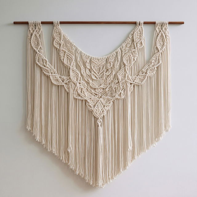 Macrame style, Midjourney V8.2, render 3 of 4