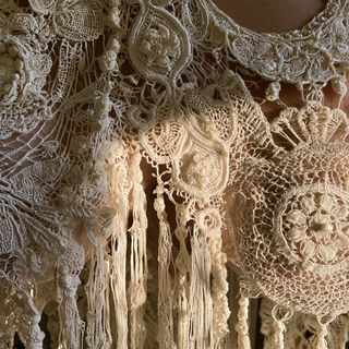 Made of lace style, Midjourney V8.2, render 1 of 4