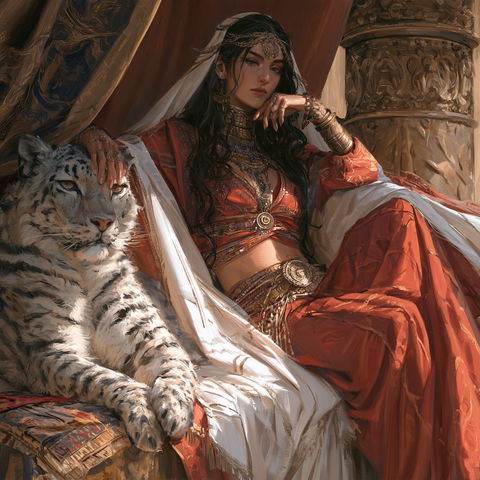 Magali Villeneuve style (Painters), Midjourney V8.2