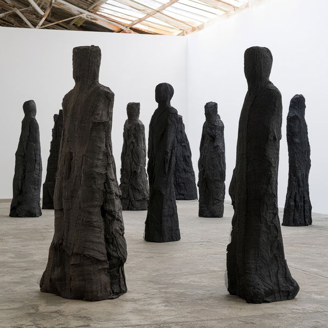 Magdalena Abakanowicz style, Midjourney V8.2, render 2 of 4