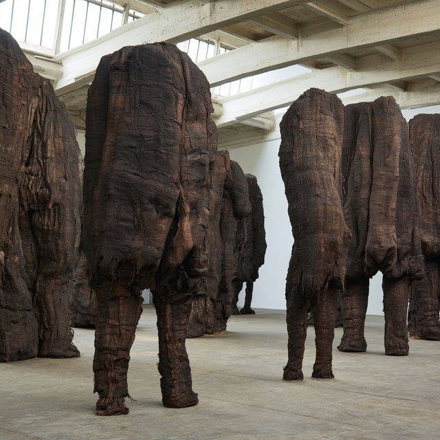 Magdalena Abakanowicz style, Midjourney V8.2, render 4 of 4