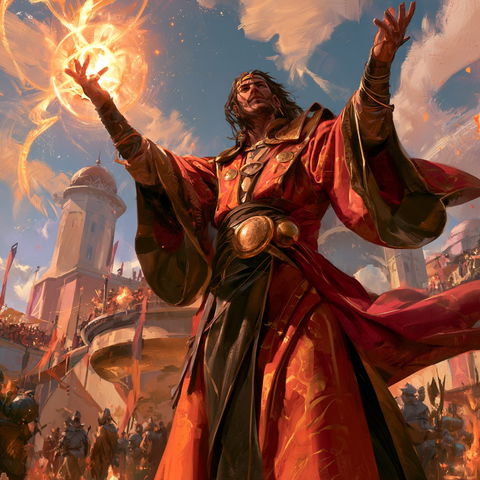 Magic: The Gathering style (Titles), Midjourney V8.2