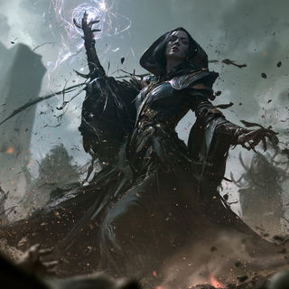 Magic: The Gathering style, Midjourney V8.2, render 4 of 4