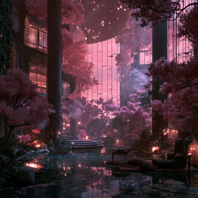Magical atmosphere style, Midjourney V8.2, render 3 of 4